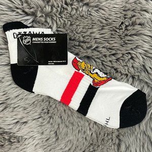 NHL | Men's Ottawa Senator Socks | Ankle Socks